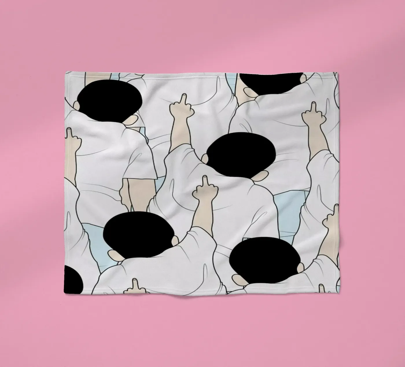 Protest fleece blanket by Ruei