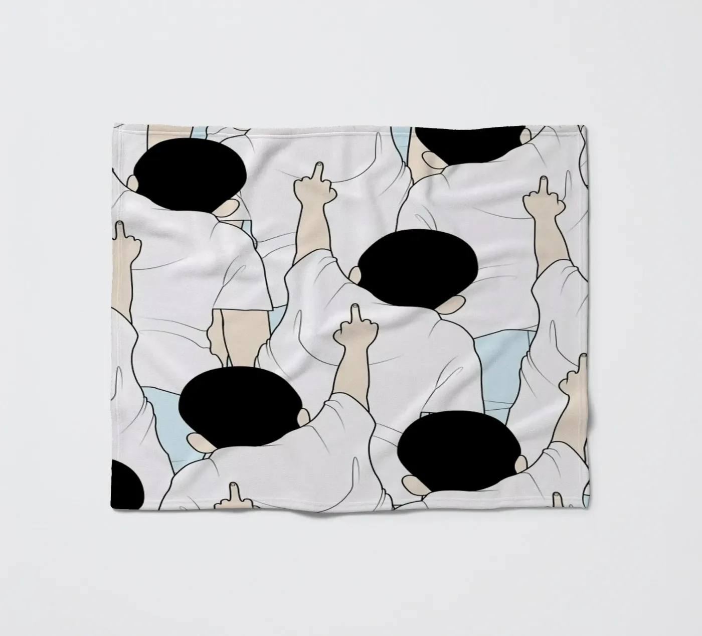 Protest fleece blanket by Ruei