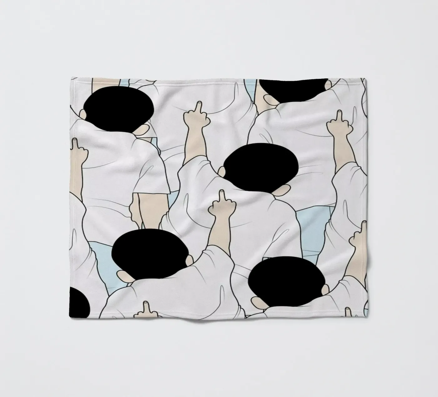 Protest fleecedeken van Ruei