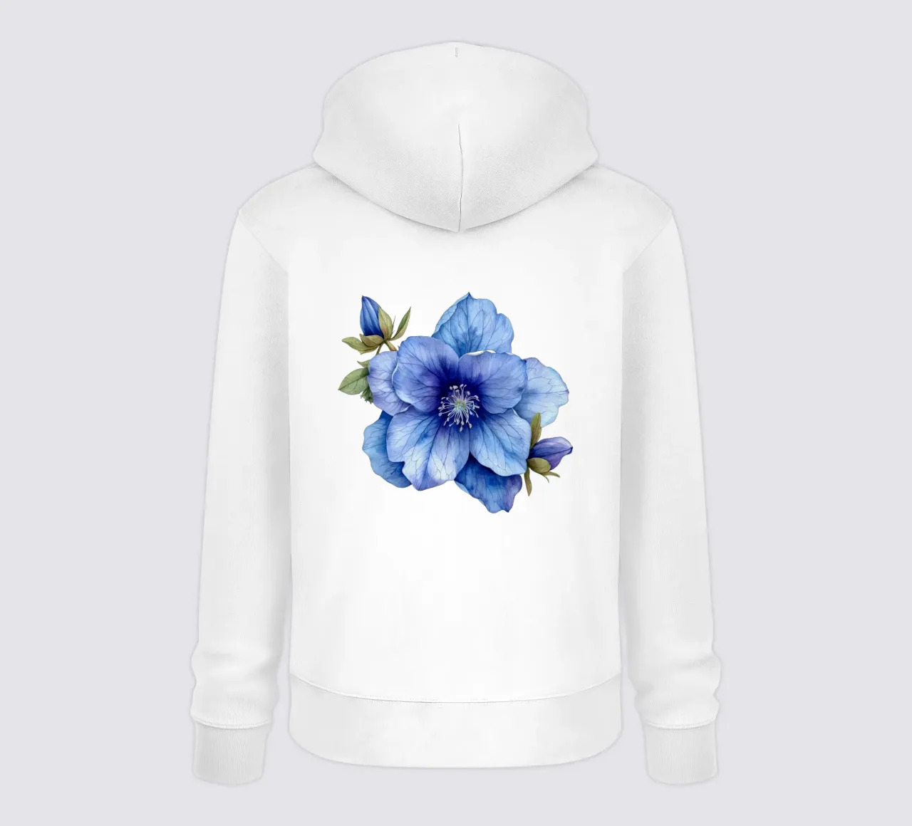 Bellflower 2 felpa con cappuccio da Bold Blooms