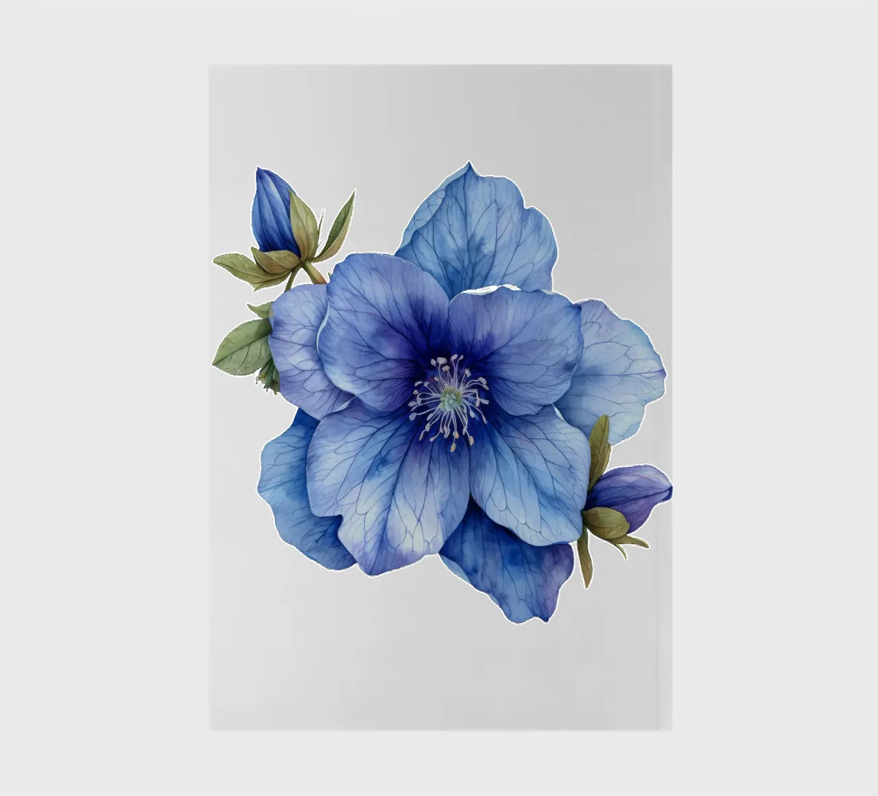 Bellflower 2 notebook by Bold Blooms