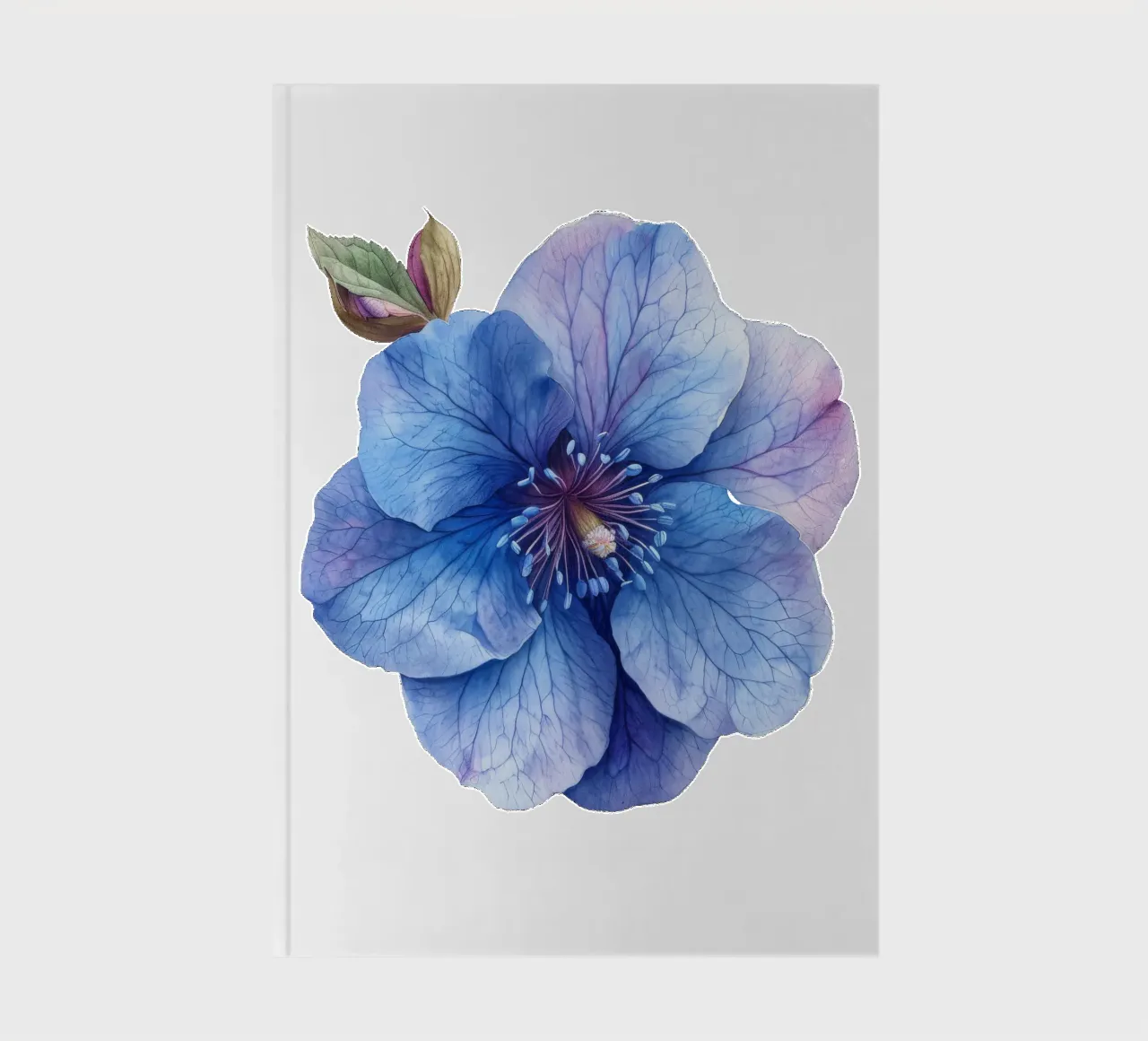 Bellflower 3 notebook by Bold Blooms