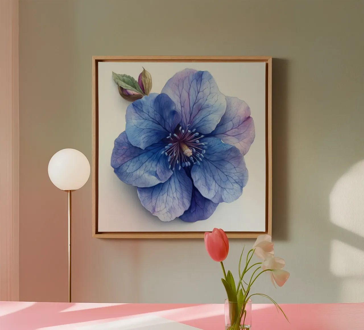 Bellflower 3 canvas by Bold Blooms