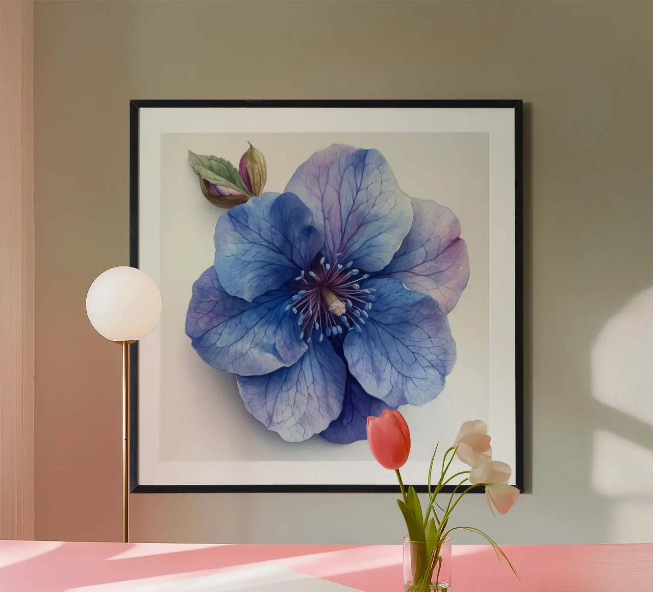 Bellflower 3 poster da Bold Blooms