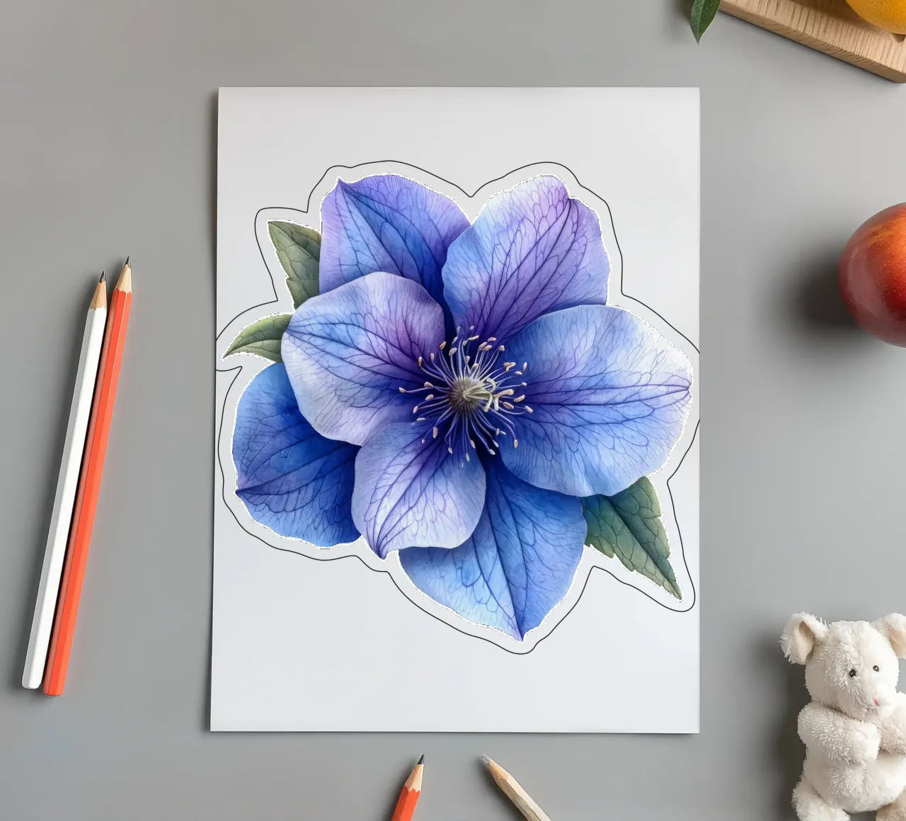 Bellflower 4 sticker sheet by Bold Blooms