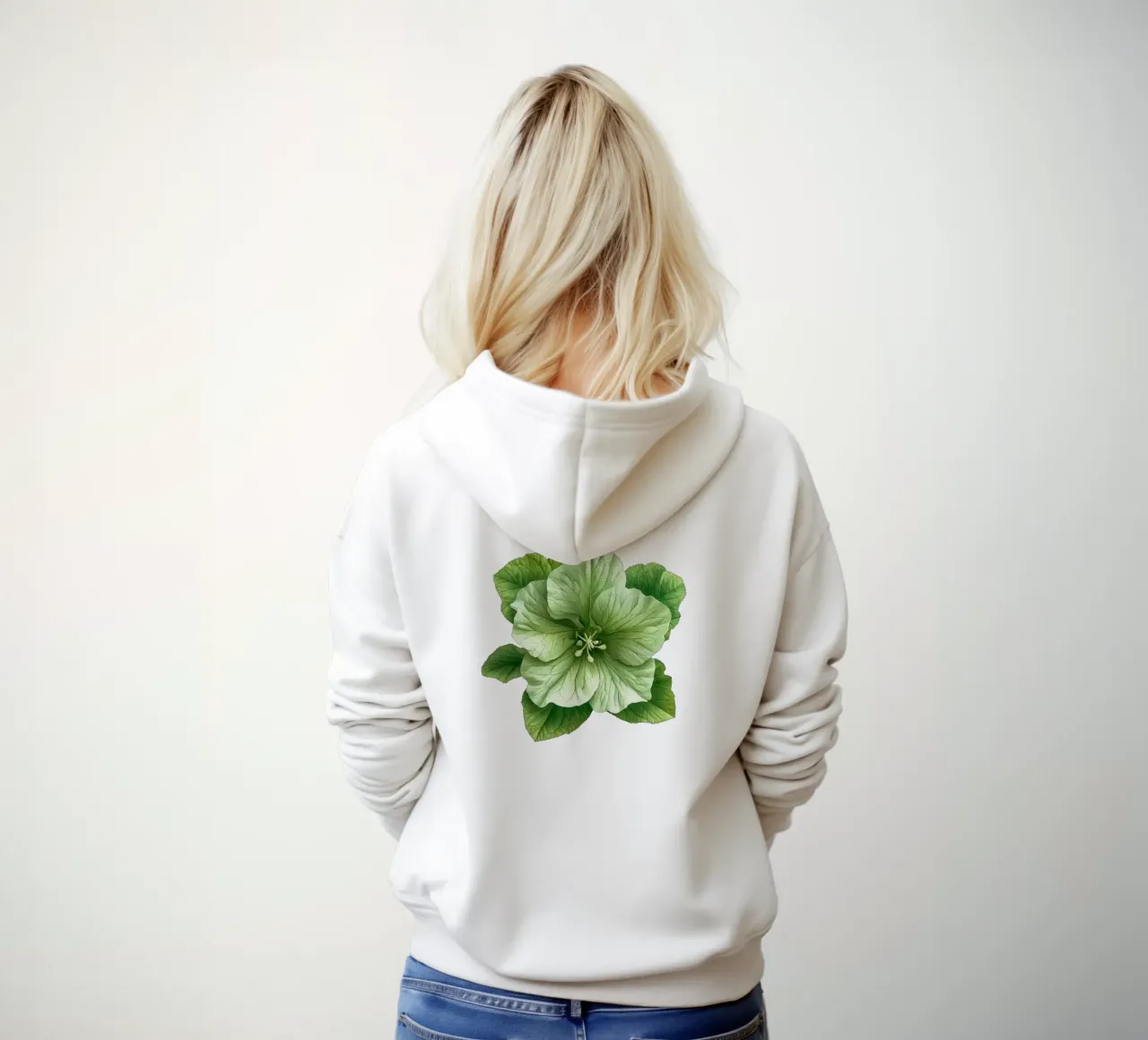 Campane d'Irlanda Fiore 3 felpa con cappuccio da Bold Blooms