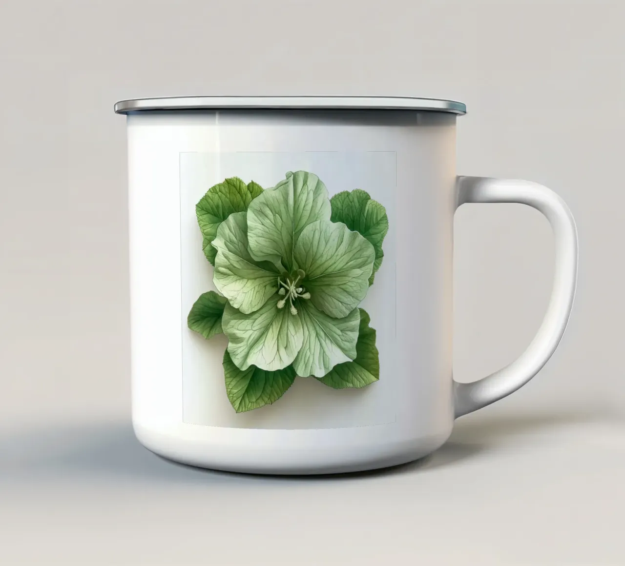 Campane d'Irlanda Fiore 3 tazza in smalto da Bold Blooms