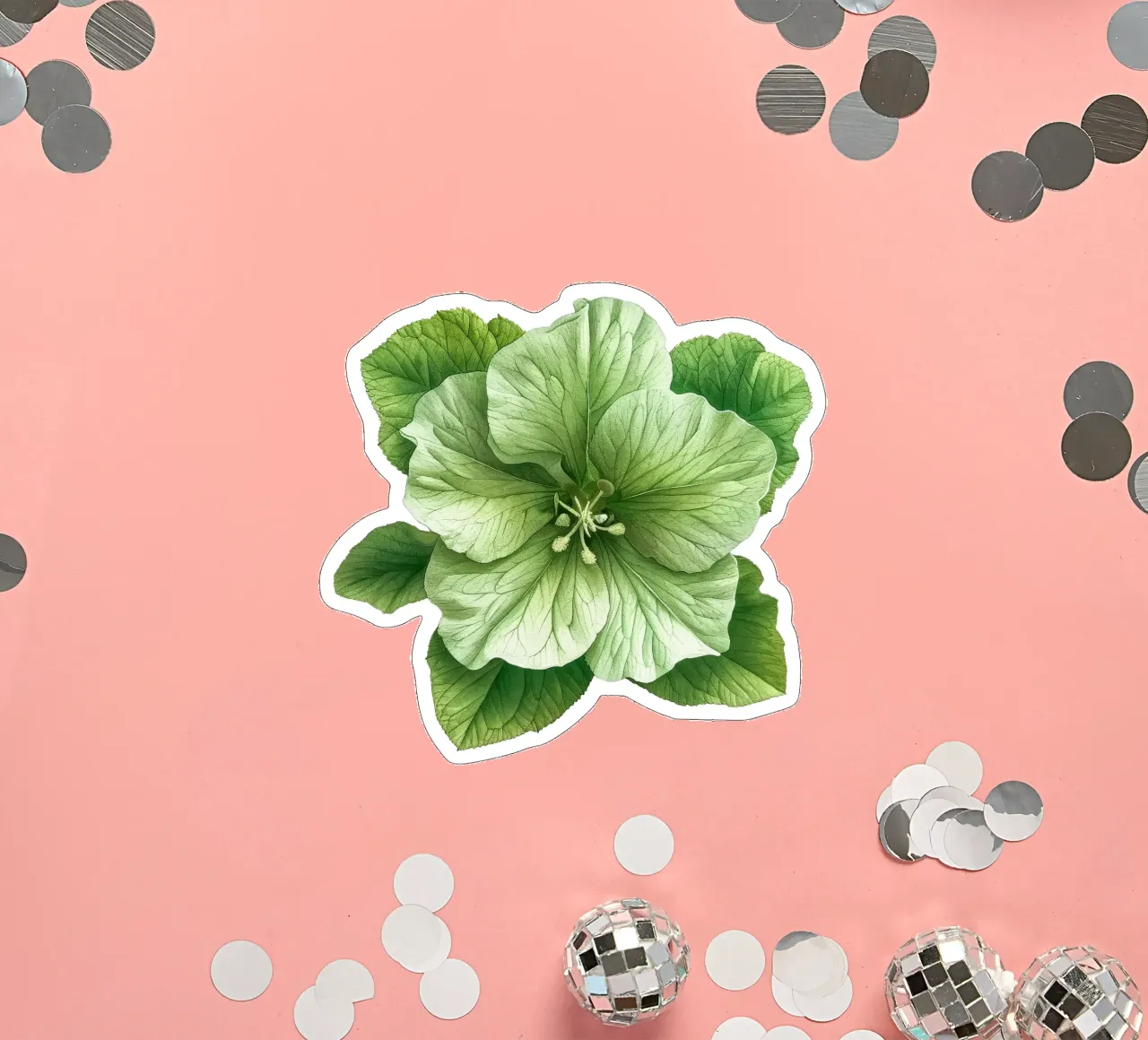 Campane d'Irlanda Fiore 3 adesivo da Bold Blooms