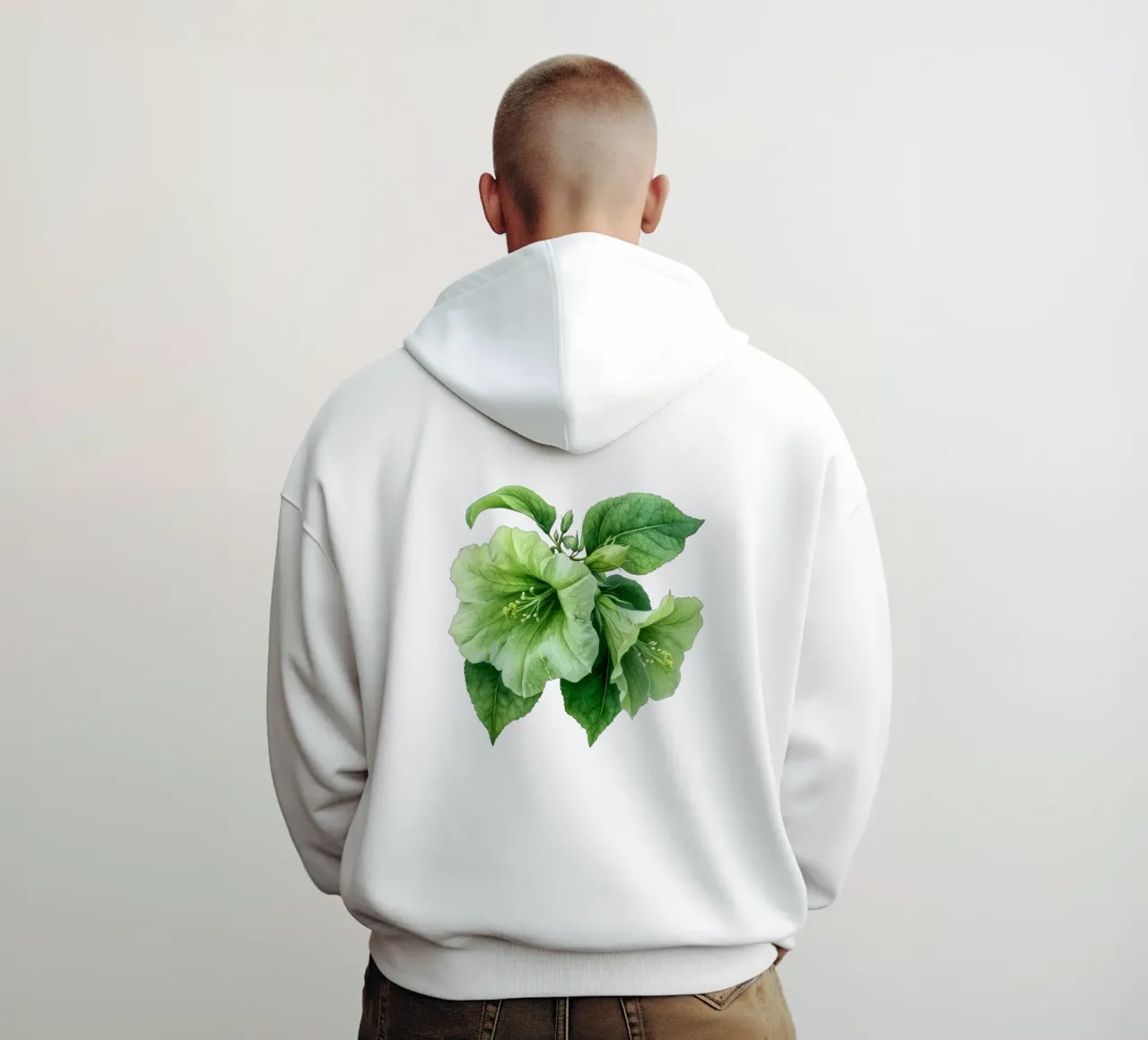 Campane d'Irlanda Fiore 4 felpa con cappuccio da Bold Blooms