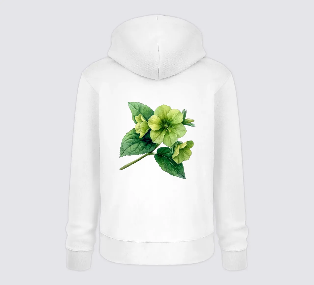 Campane d'Irlanda Fiore 1 felpa con cappuccio da Bold Blooms