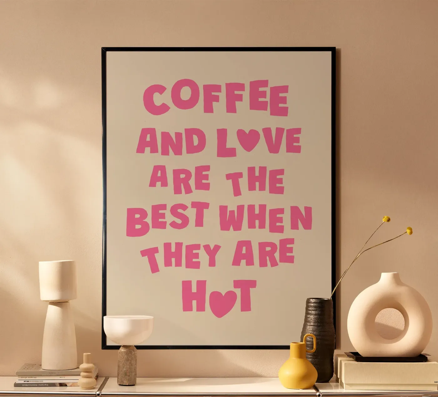 Romantic Quote poster da OkleoStudio