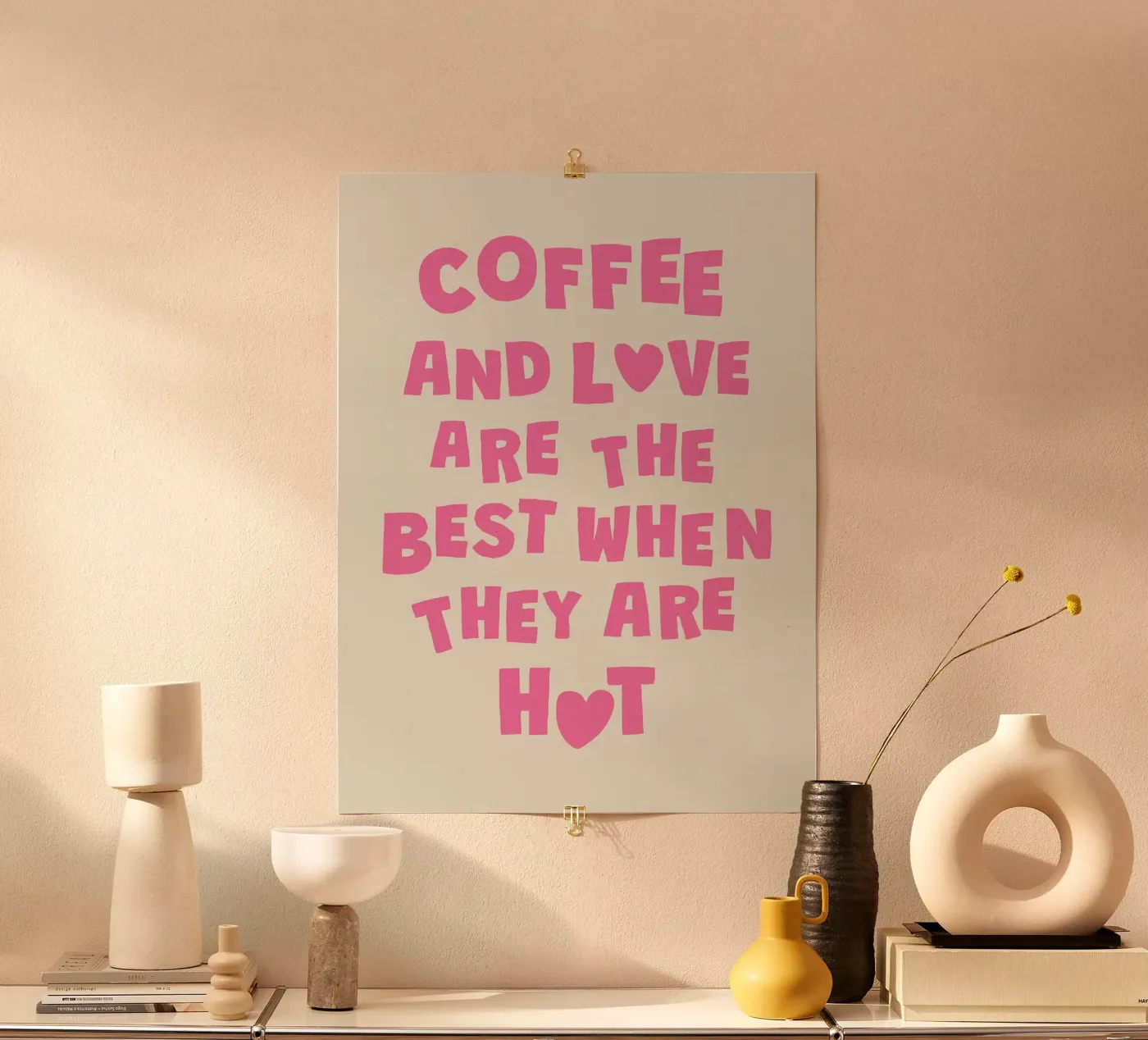 Romantic Quote poster da OkleoStudio