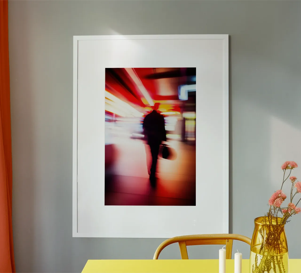 Esplosioni di luce nella notte urbana poster da Le Flou