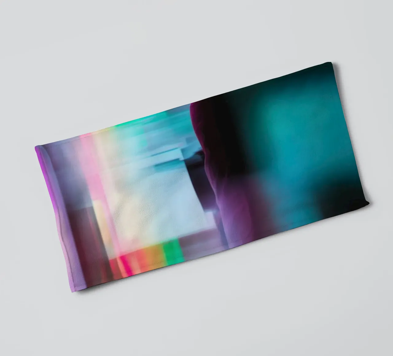 Salon iridescent: between dream and reality towel by Le Flou