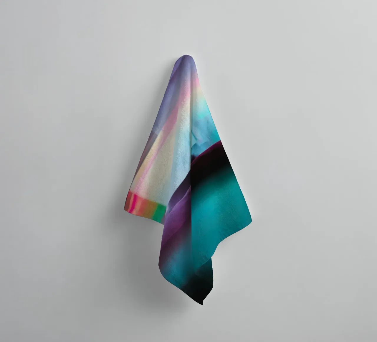 Salon iridescent: between dream and reality towel by Le Flou