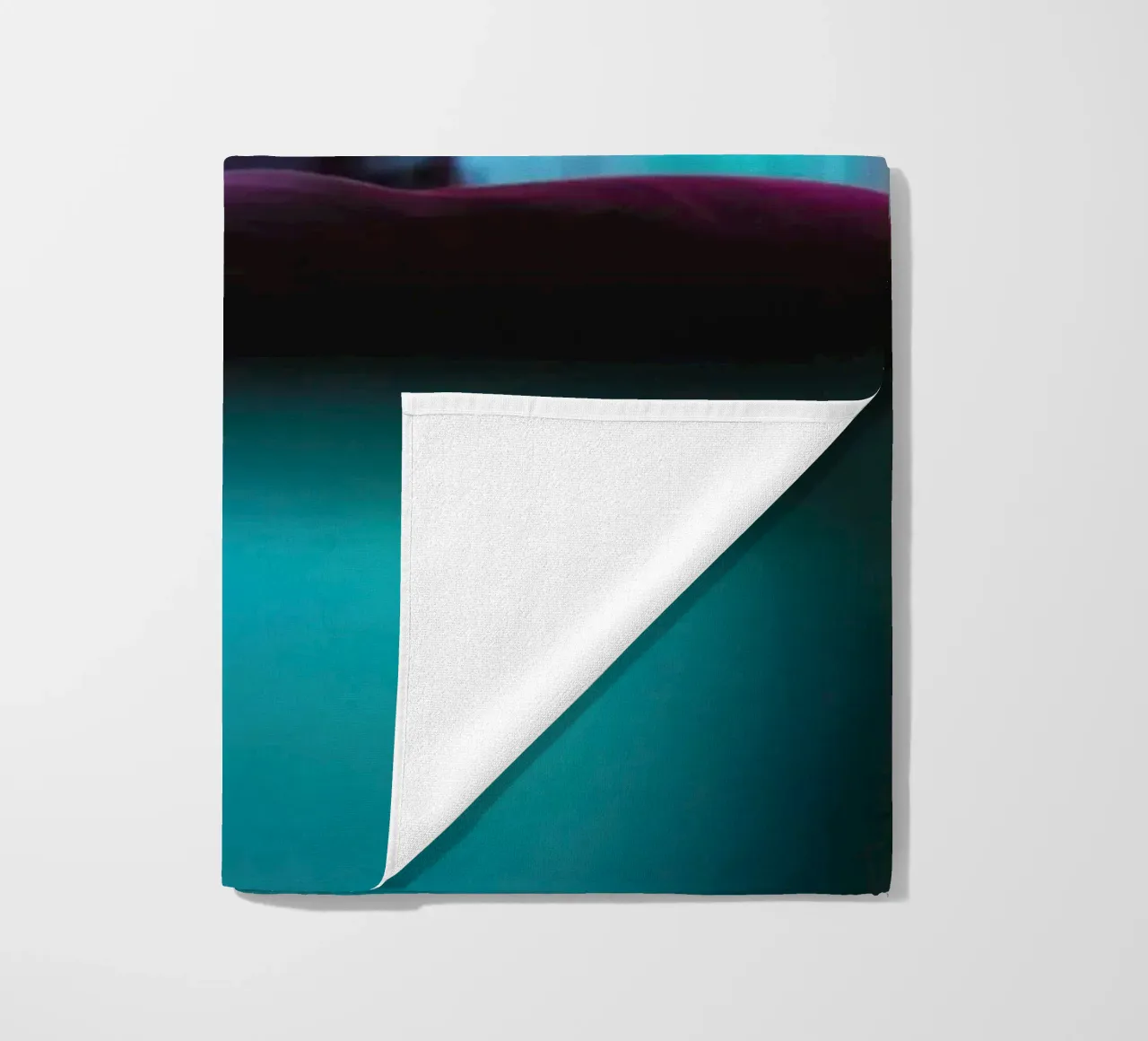 Salon iridescent: between dream and reality beach towel by Le Flou
