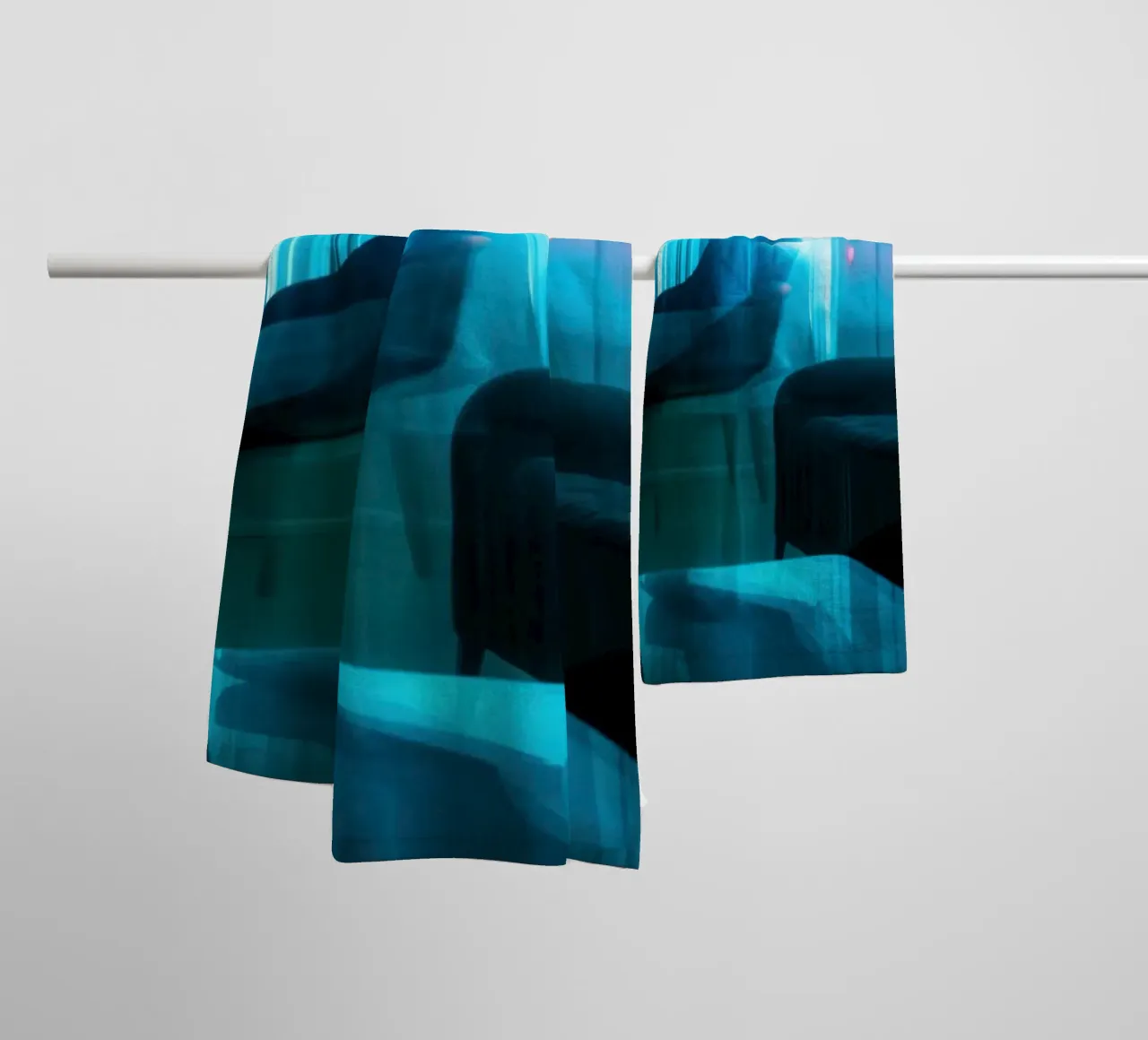 Light immersion: the future at home towel by Le Flou