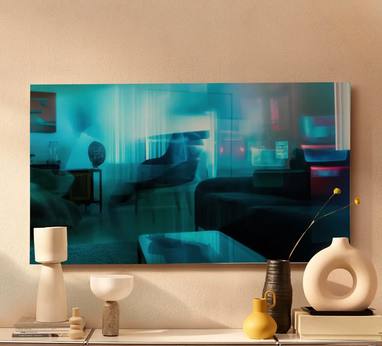 Light immersion: the future at home alu-dibond by Le Flou
