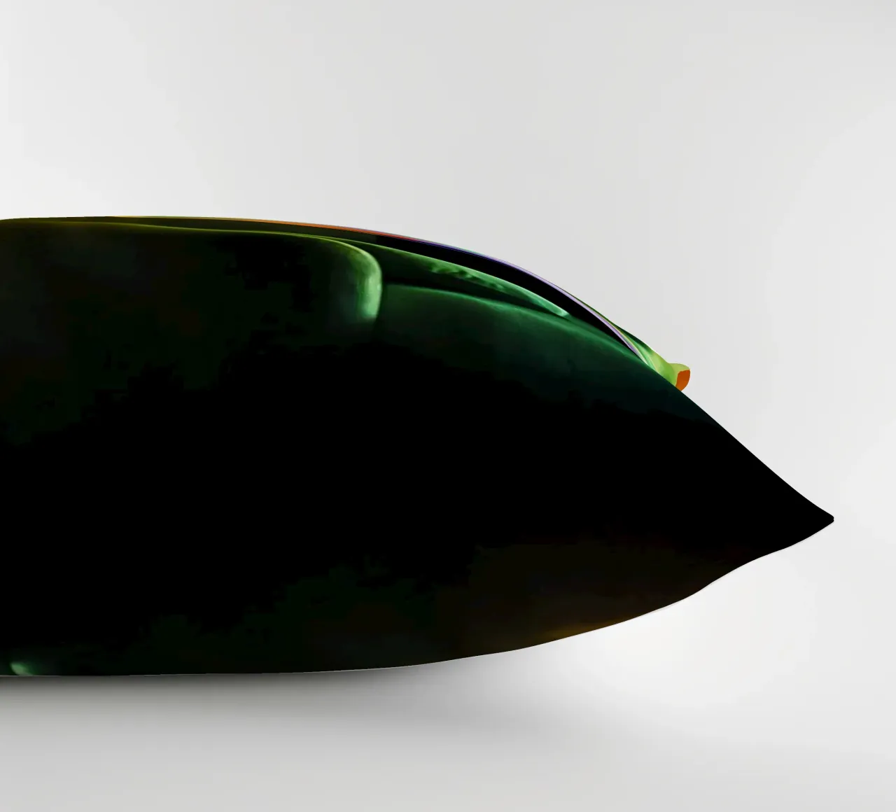 Riflessi astratti in un'atmosfera dorata cuscino da Le Flou