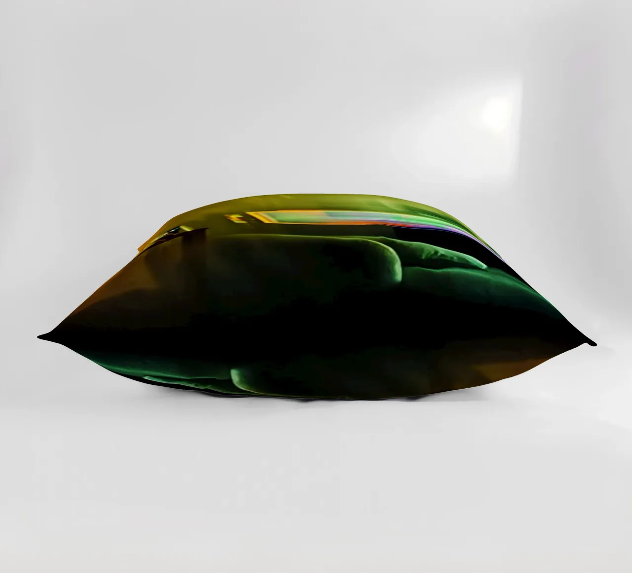 Riflessi astratti in un'atmosfera dorata cuscino da Le Flou