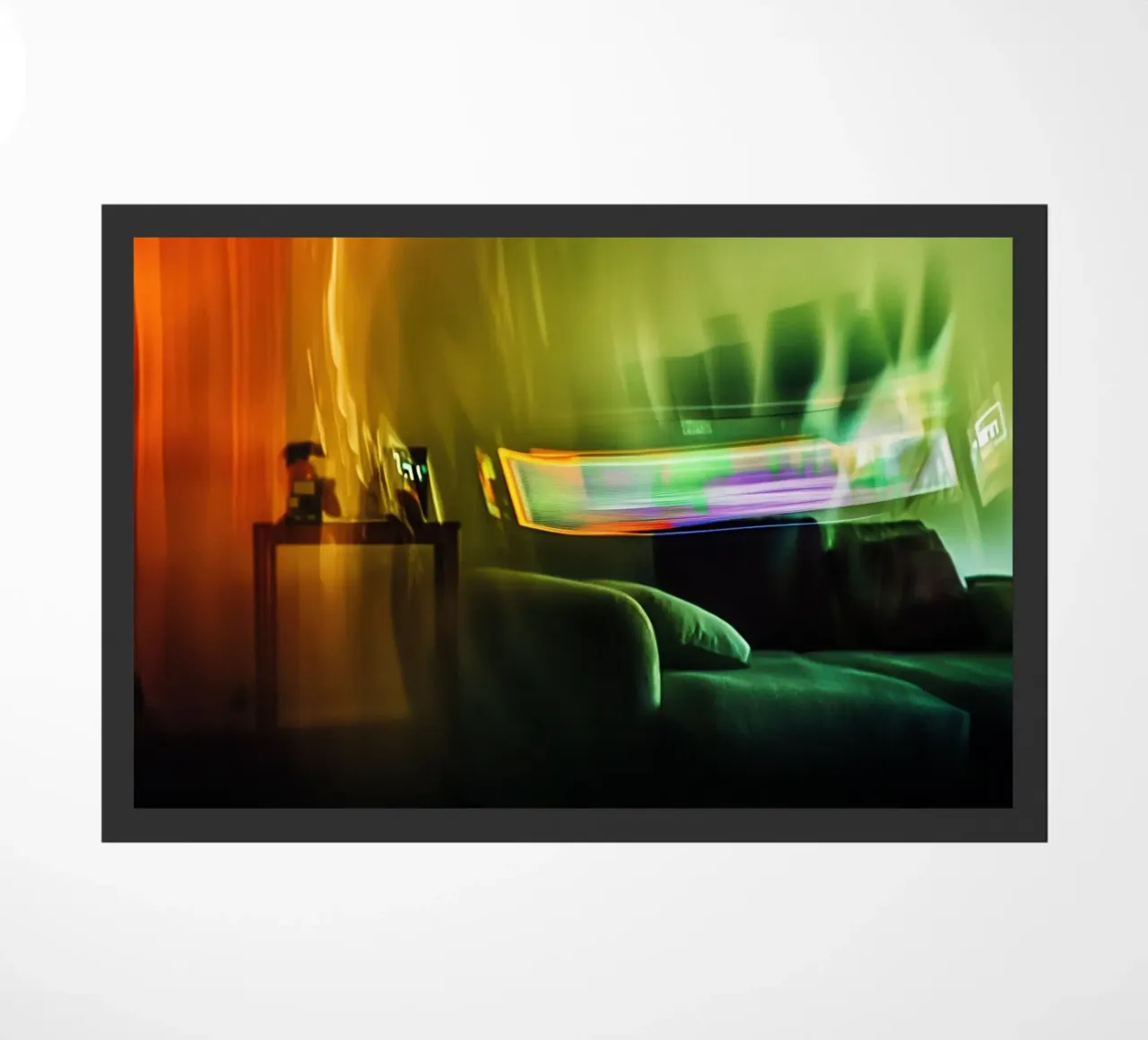 Riflessi astratti in un'atmosfera dorata zerbino da Le Flou