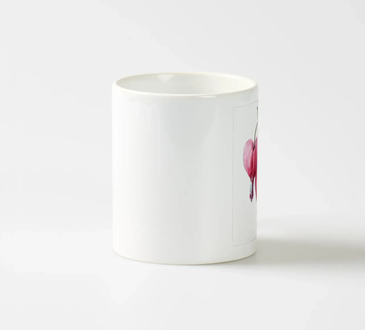 Fleur de cœur saignante 3 mug en céramique de Bold Blooms