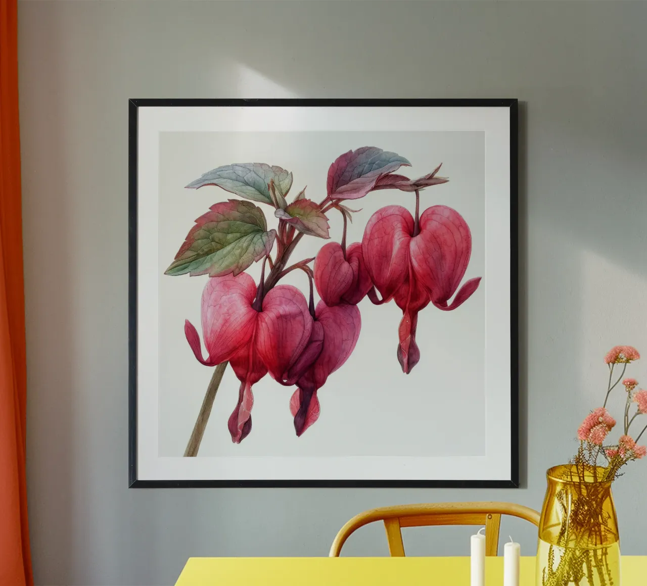 Bleeding Heart Flower 4 hahnemühle by Bold Blooms