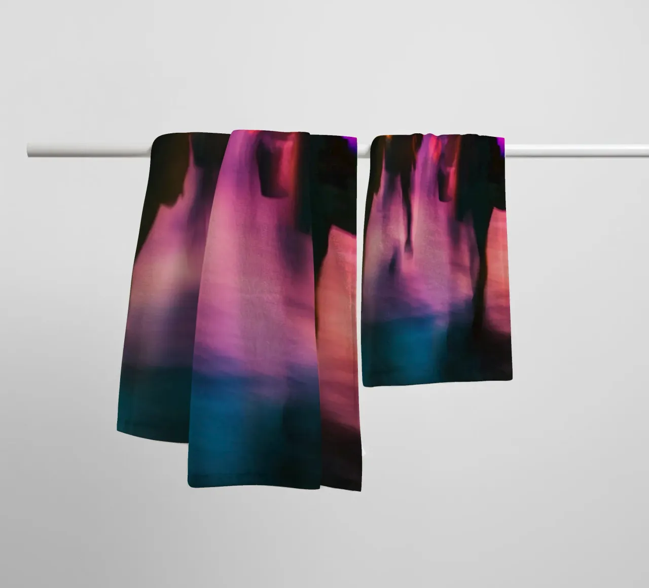 Urban rhythm in New York: art in motion towel by Le Flou