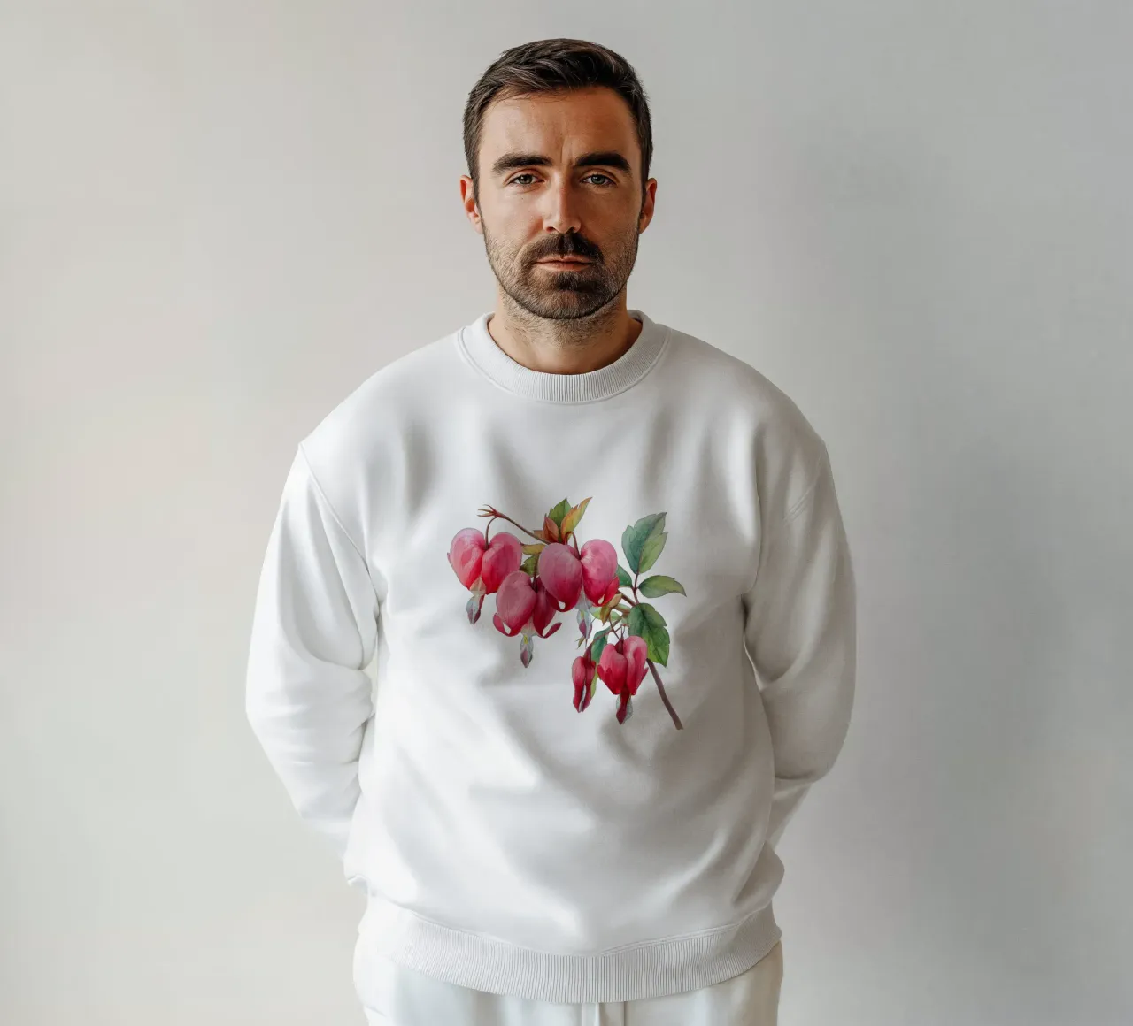 Flor Corazón Sangrante 1 sudadera de Bold Blooms