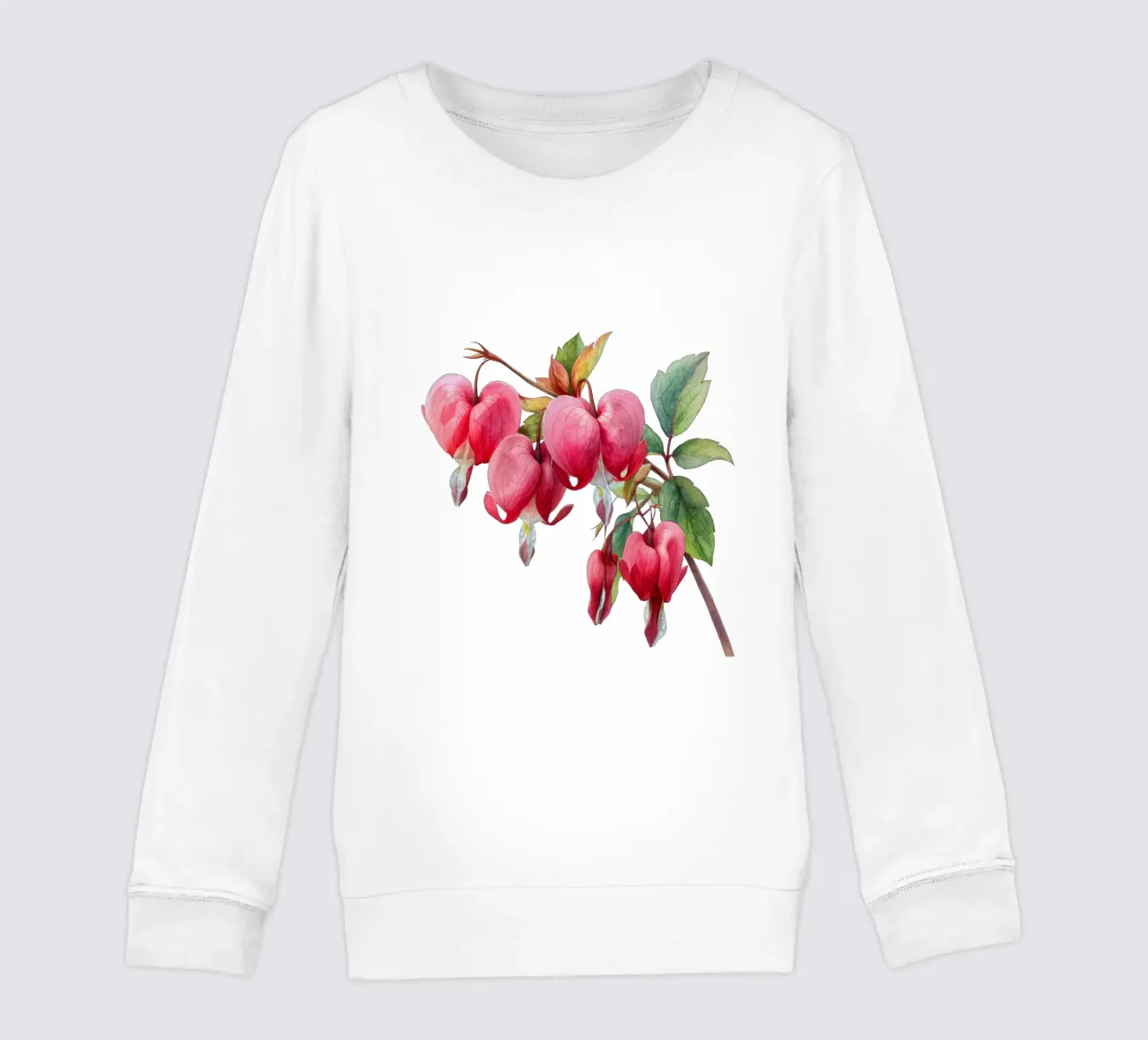 Fiore del cuore sanguinante 1 felpa bambino da Bold Blooms