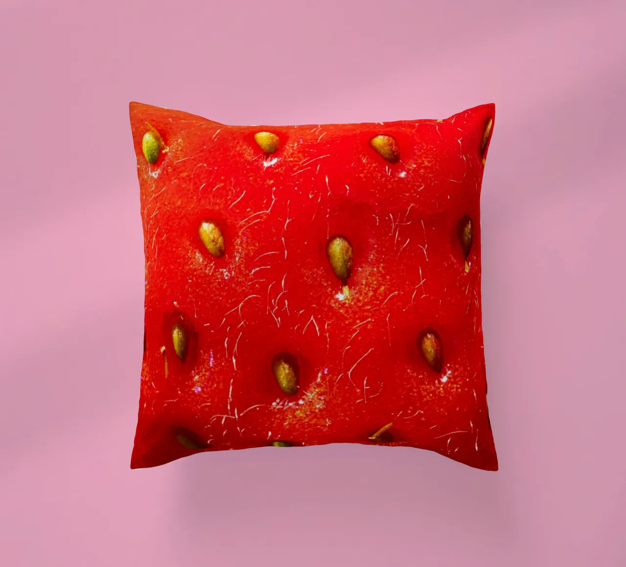 Primo piano di una fragola cuscino da Marcus Beckert | Fotografie