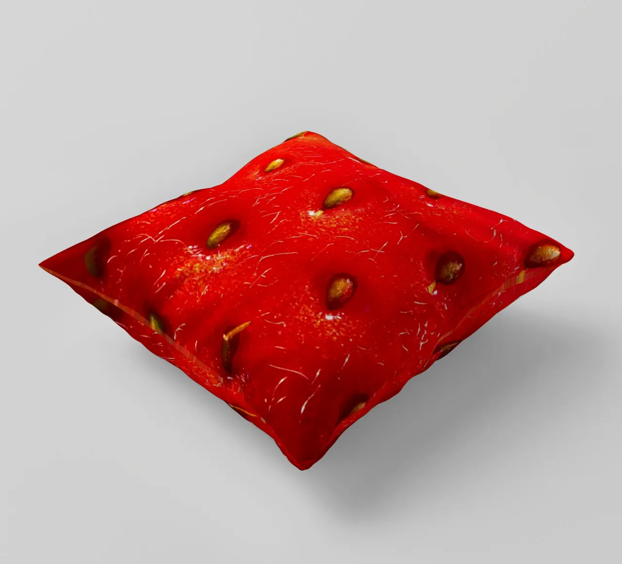 Primo piano di una fragola cuscino da Marcus Beckert | Fotografie