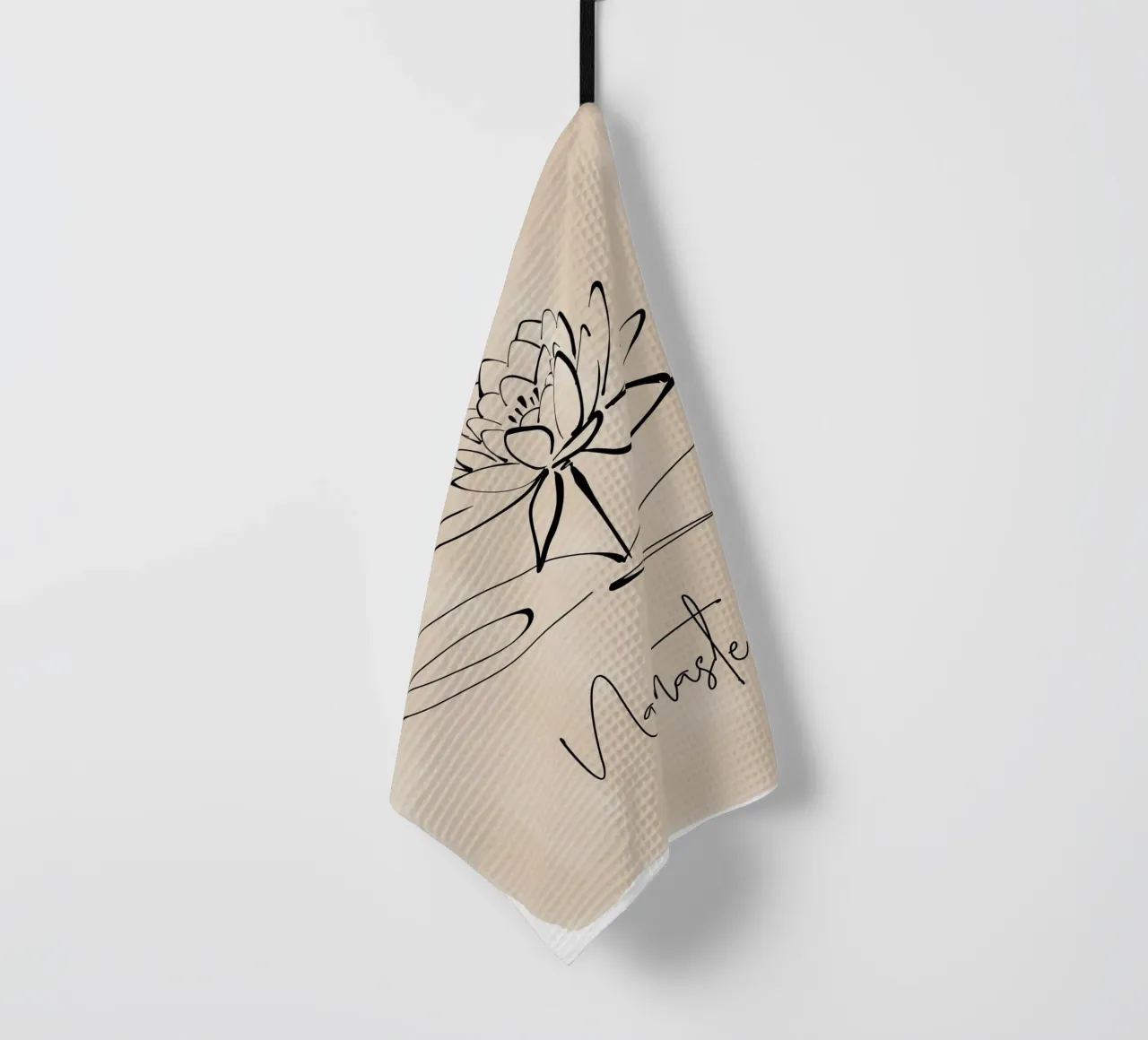 Namaste & Lotus Flower canovaccio da cucina da ArtDesign by KBK