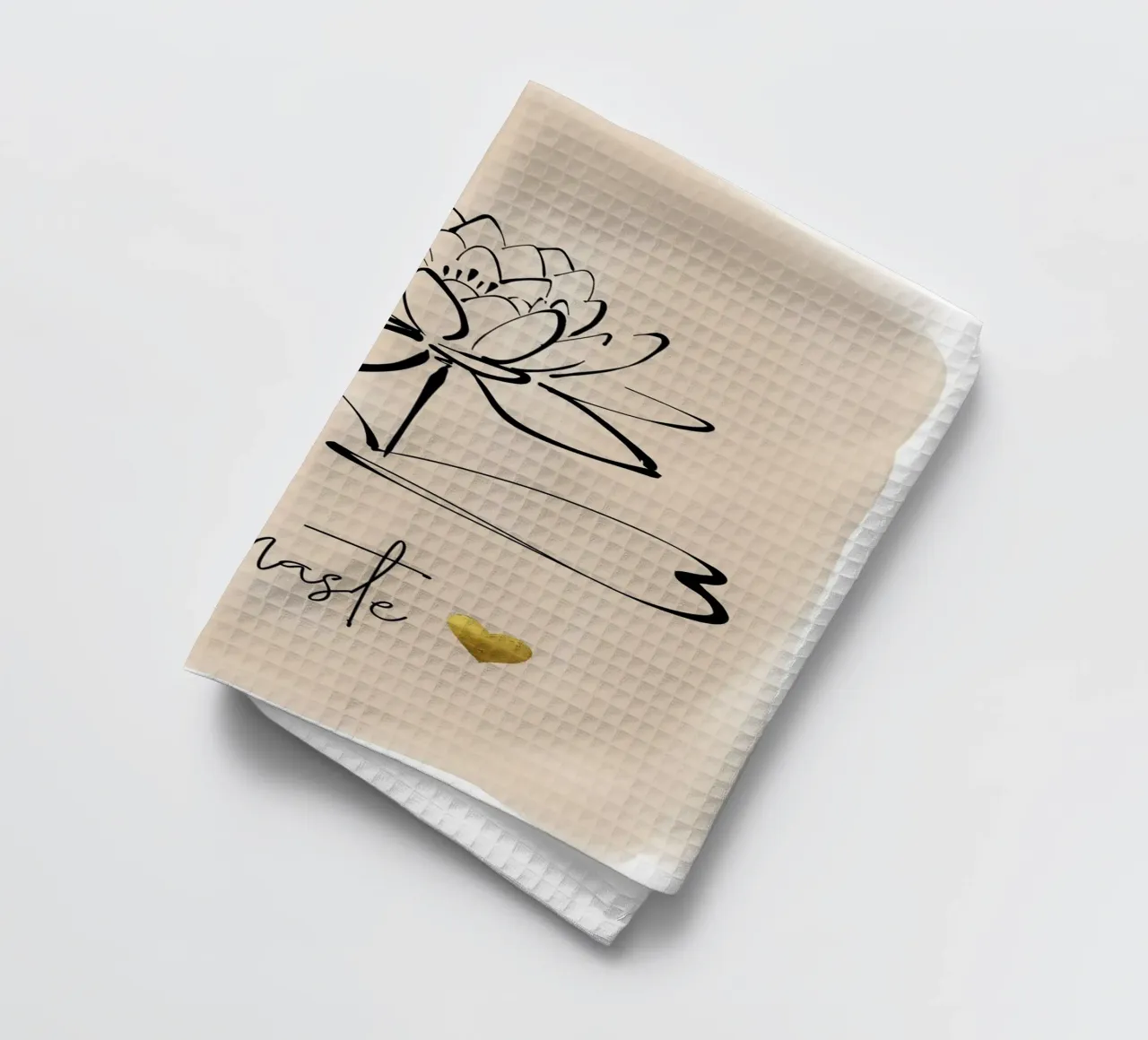 Namaste & Lotus Flower canovaccio da cucina da ArtDesign by KBK