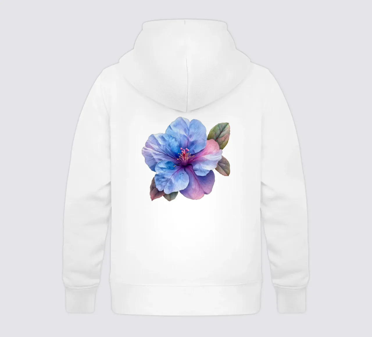 Fiore di Browallia 2 felpa bambino con cappuccio da Bold Blooms