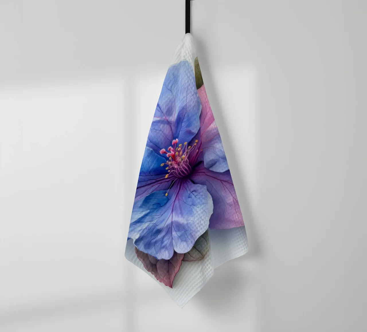 Fiore di Browallia 2 canovaccio da cucina da Bold Blooms