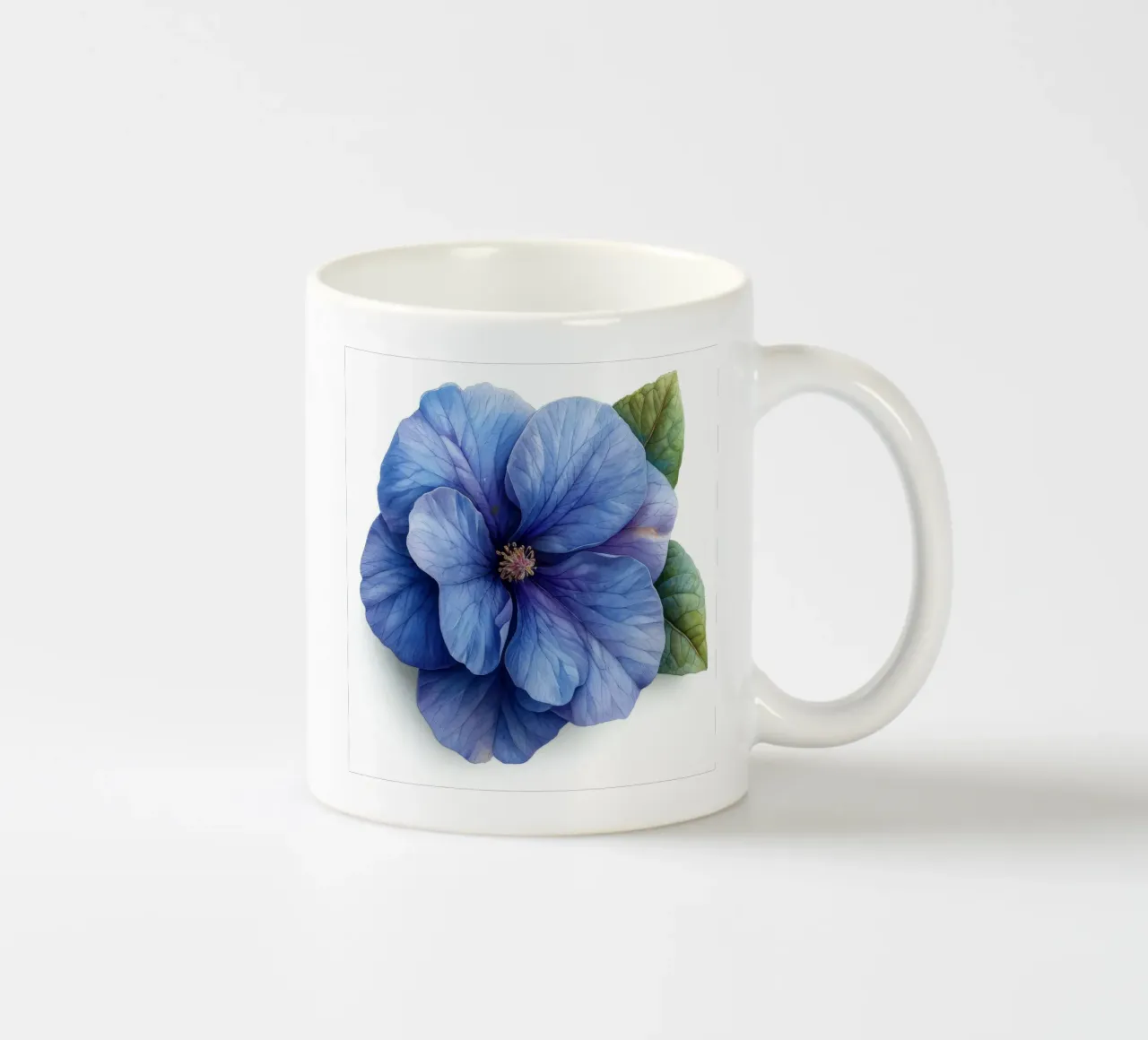 Fiore di Browallia 3 tazza in ceramica da Bold Blooms