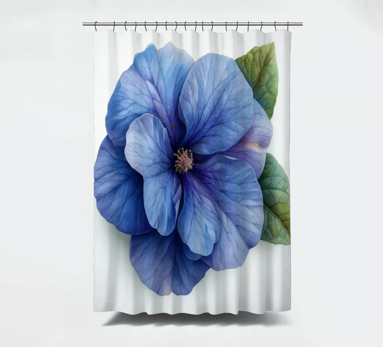 Fiore di Browallia 3 tenda da doccia da Bold Blooms