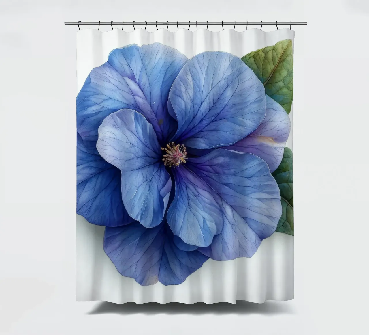Fiore di Browallia 3 tenda da doccia da Bold Blooms