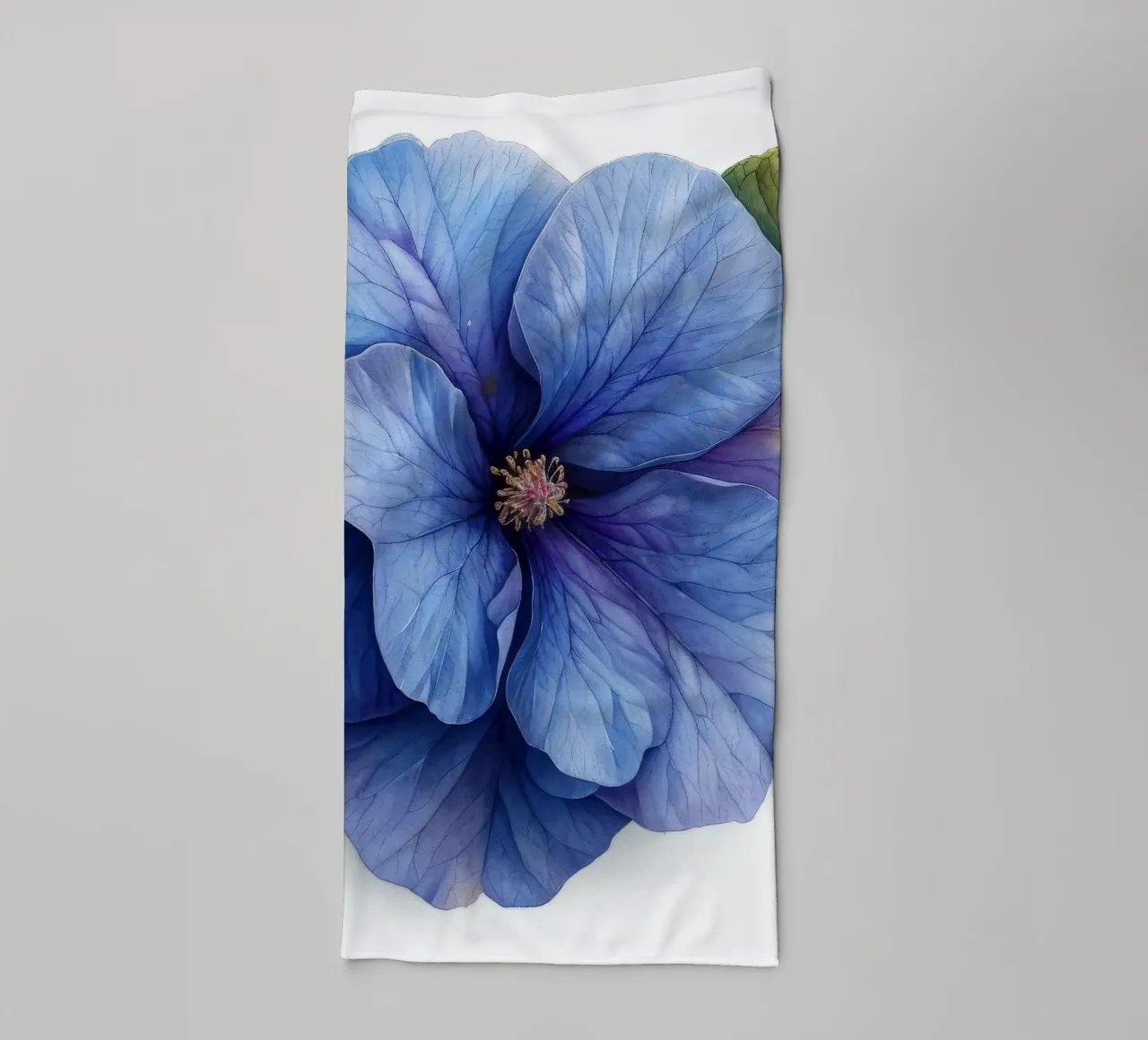 Fiore di Browallia 3 asciugamano da bagno da Bold Blooms