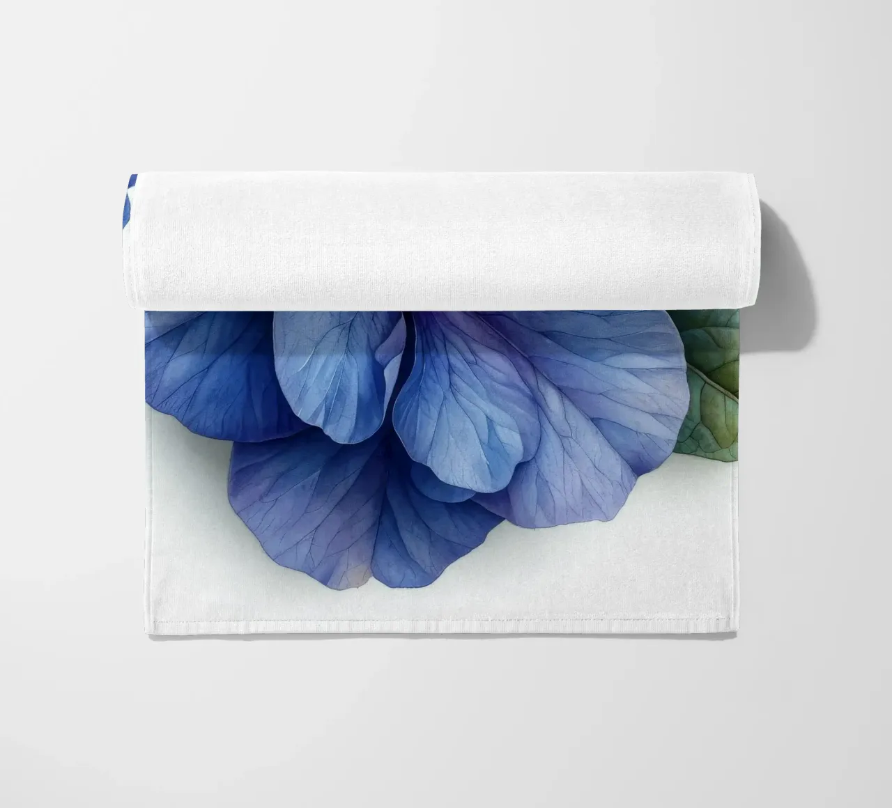 Fiore di Browallia 3 telo mare da Bold Blooms
