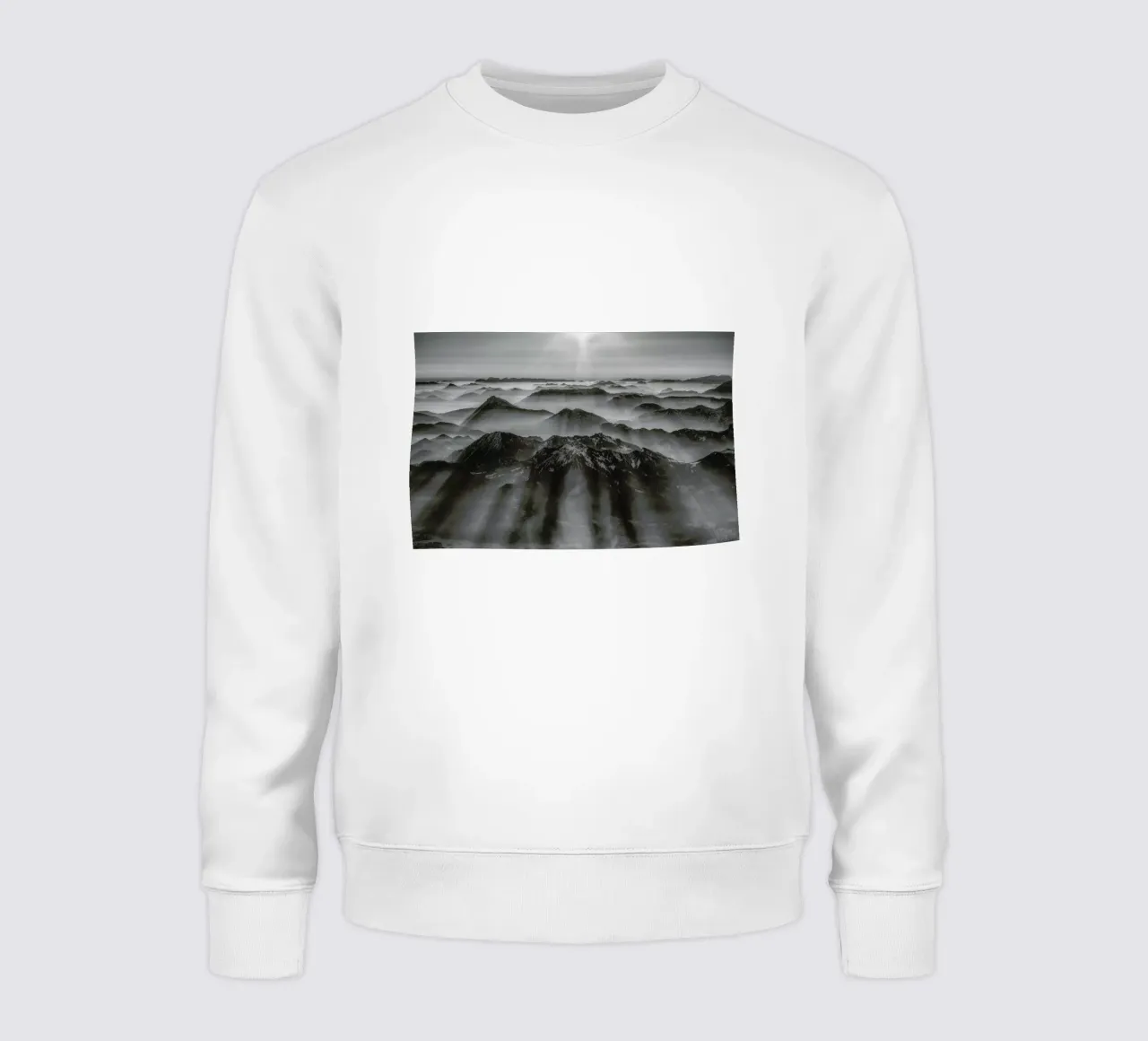 Balloon Ride over the Alps 1 felpa da Nur Mut