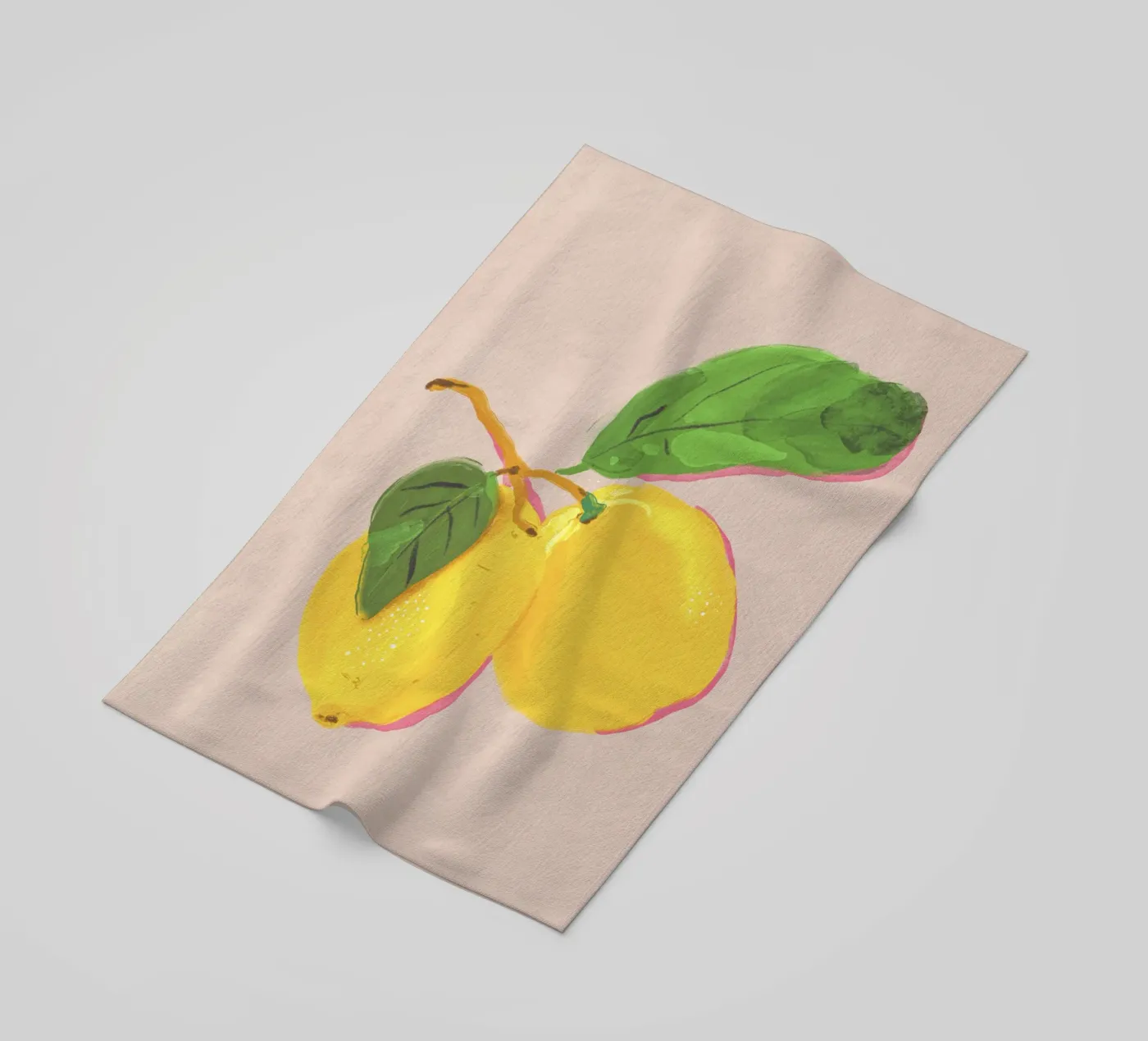 Lemons Strandtuch von GigiRosado