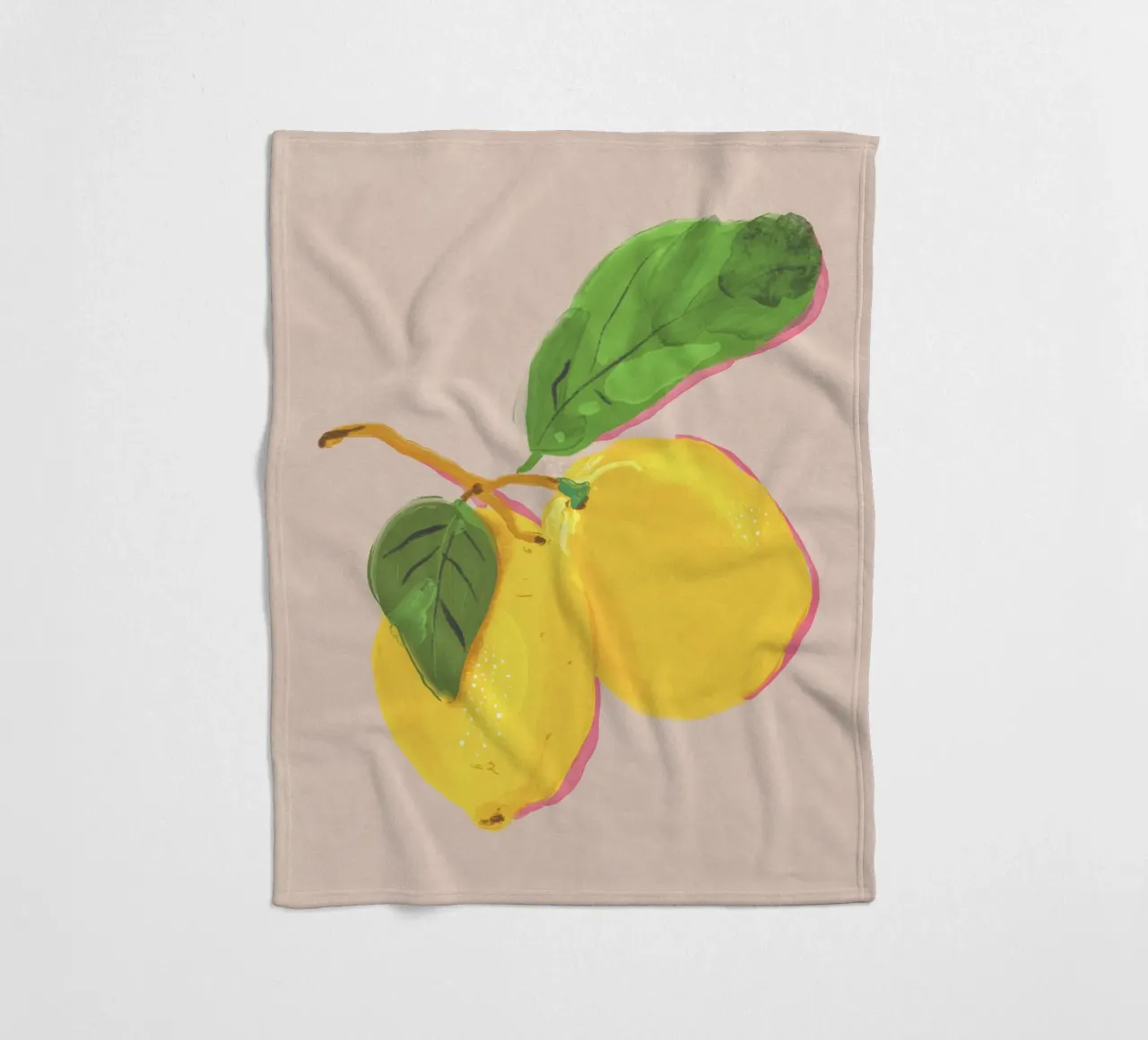 Lemons Fleecedecke von GigiRosado