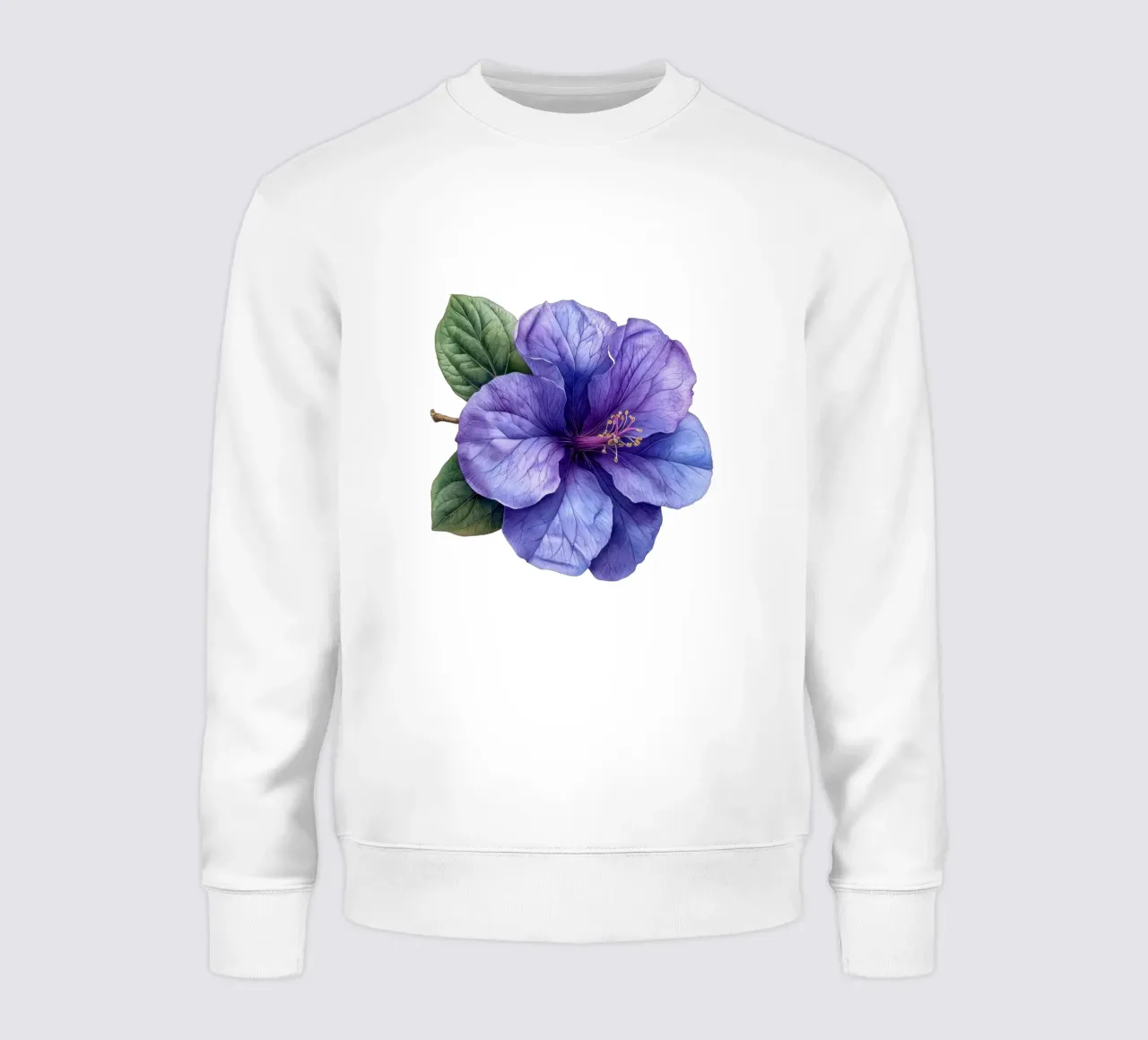 Fiore di Browallia 4 felpa da Bold Blooms