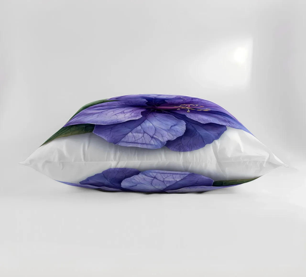 Fiore di Browallia 4 cuscino da Bold Blooms