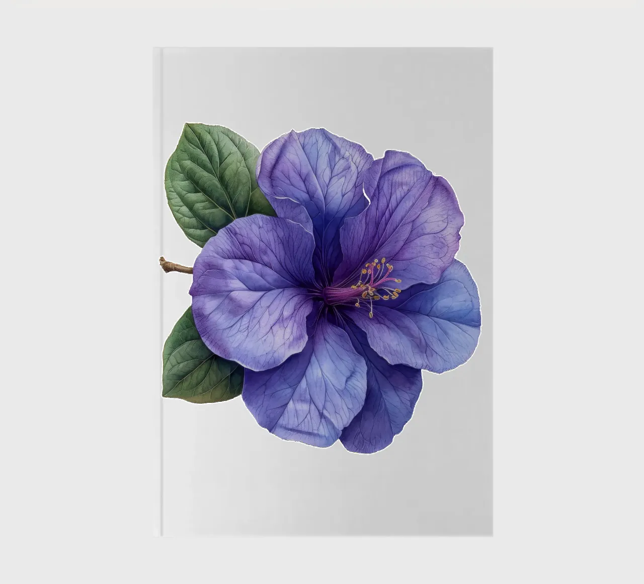 Fiore di Browallia 4 diario da Bold Blooms