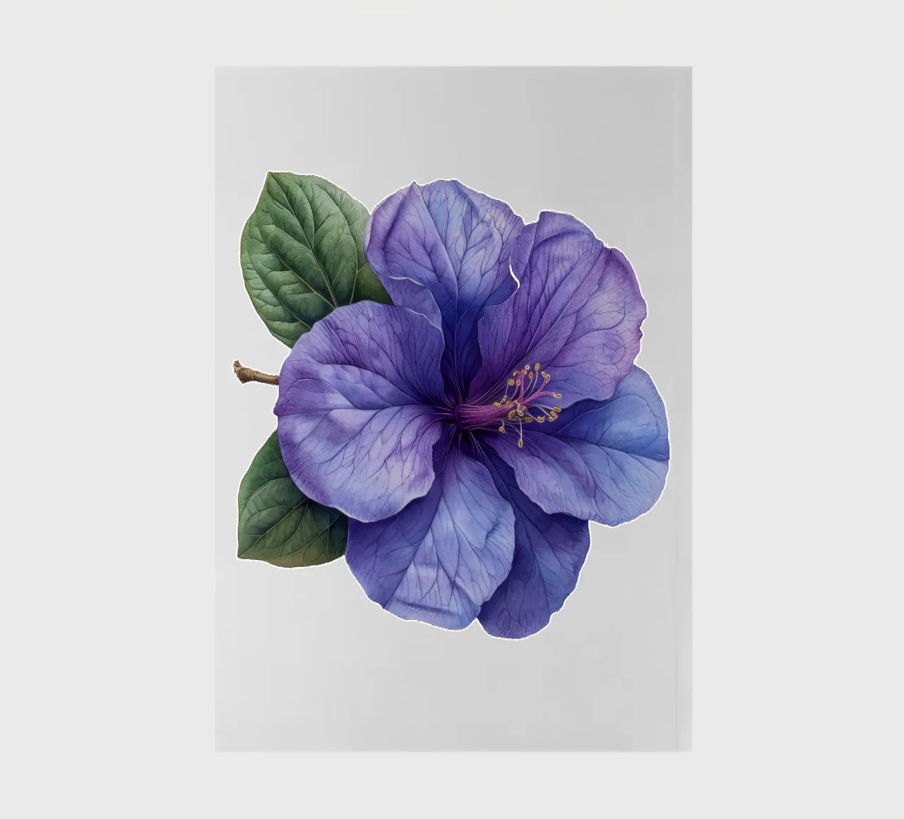 Fiore di Browallia 4 diario da Bold Blooms