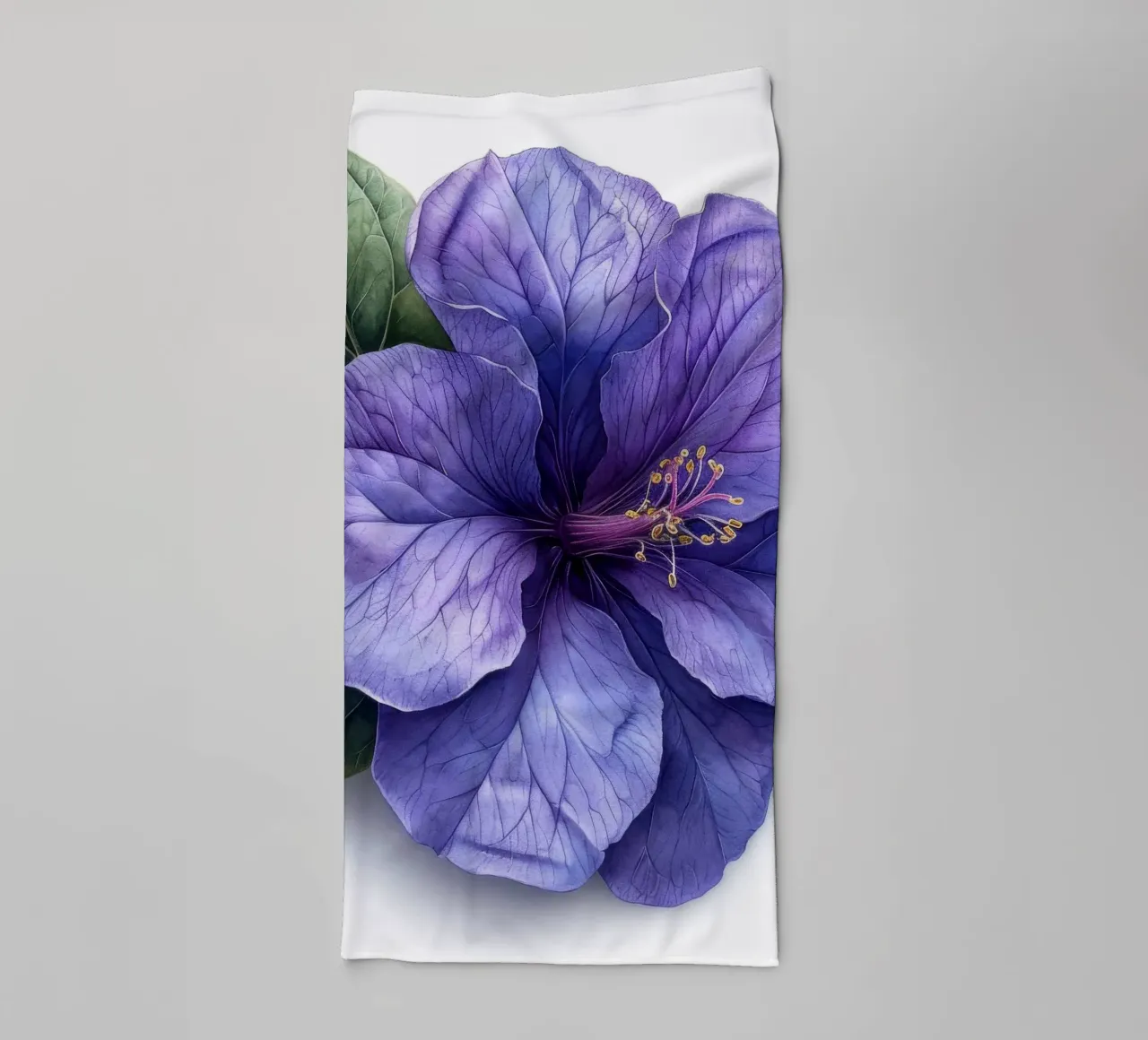 Fiore di Browallia 4 asciugamano da bagno da Bold Blooms