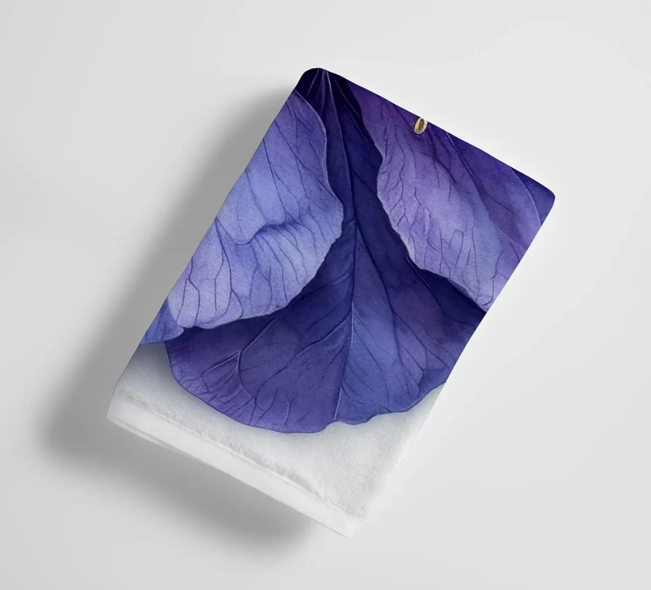 Fiore di Browallia 4 asciugamano da bagno da Bold Blooms